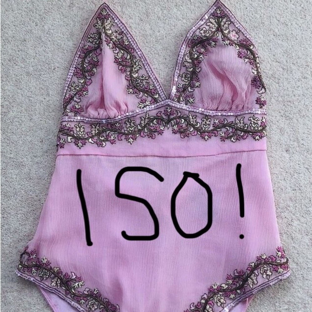 ISO lotta stentsson beaded and embroidered halter tops